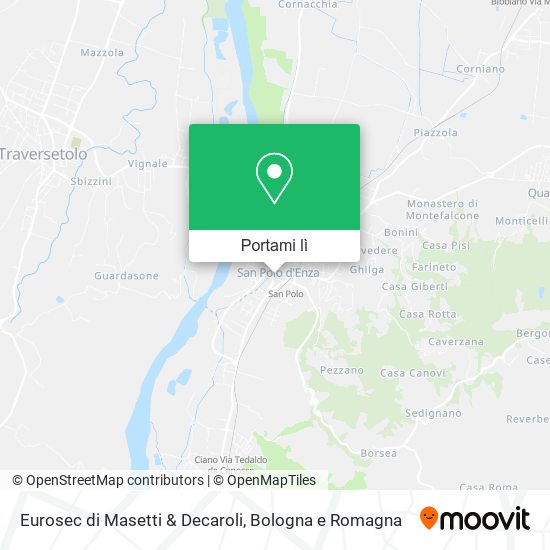 Mappa Eurosec di Masetti & Decaroli