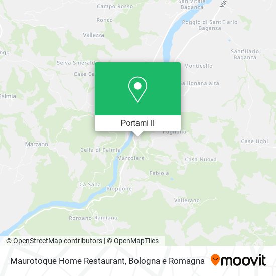 Mappa Maurotoque Home Restaurant