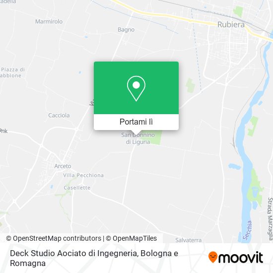 Mappa Deck Studio Aociato di Ingegneria