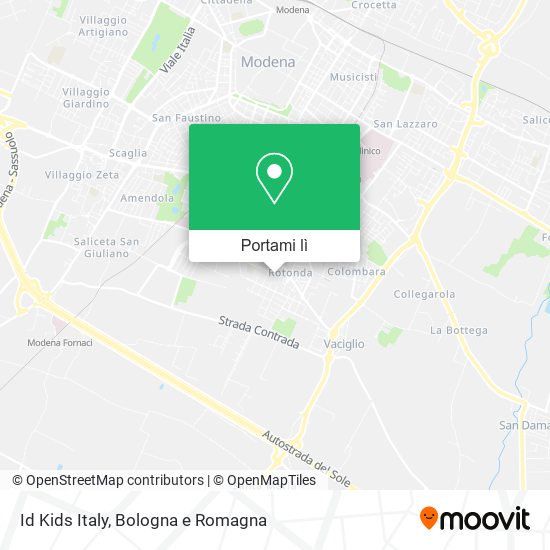Mappa Id Kids Italy