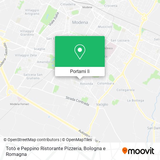 Mappa Totò e Peppino Ristorante Pizzeria