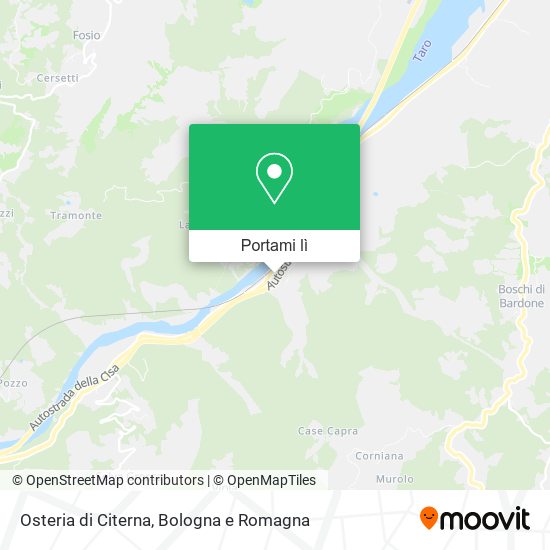 Mappa Osteria di Citerna