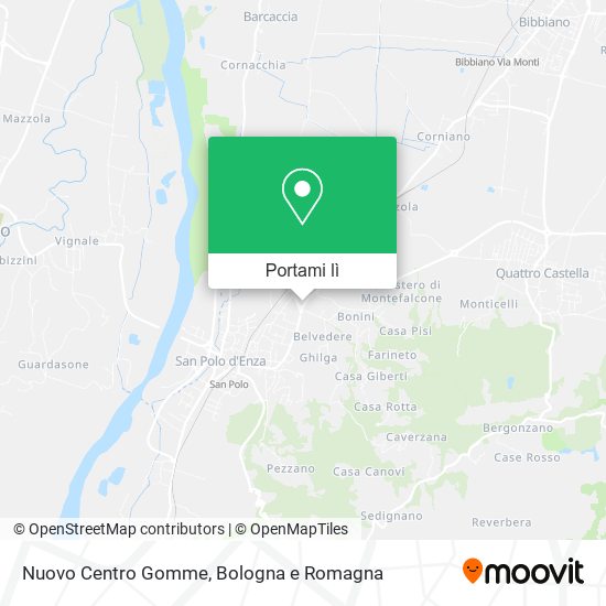 Mappa Nuovo Centro Gomme