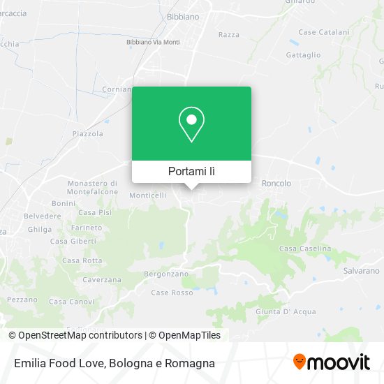 Mappa Emilia Food Love