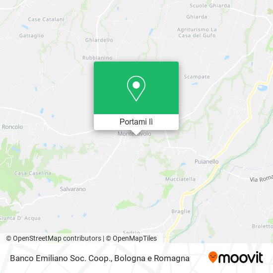 Mappa Banco Emiliano Soc. Coop.