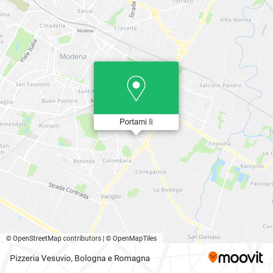 Mappa Pizzeria Vesuvio