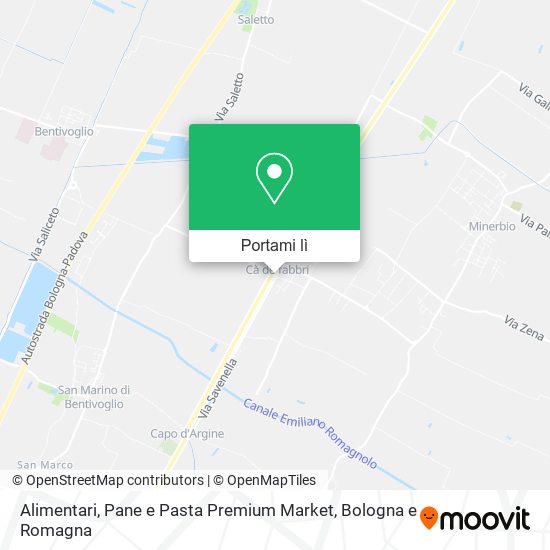 Mappa Alimentari, Pane e Pasta Premium Market