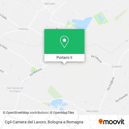 Mappa Cgil-Camera del Lavoro