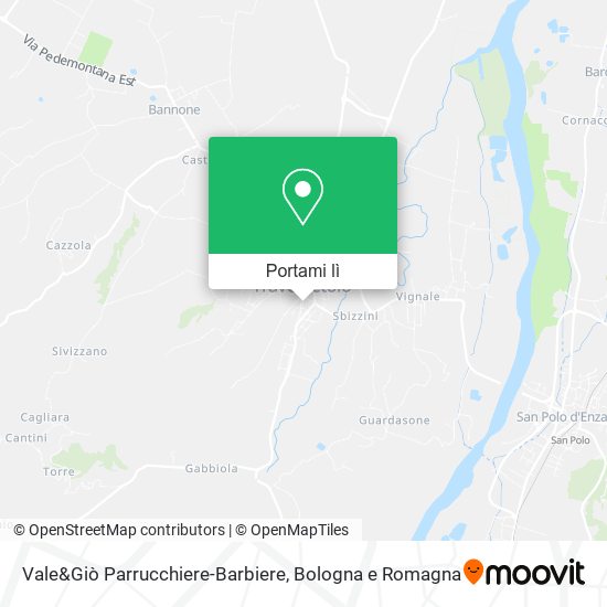 Mappa Vale&Giò Parrucchiere-Barbiere