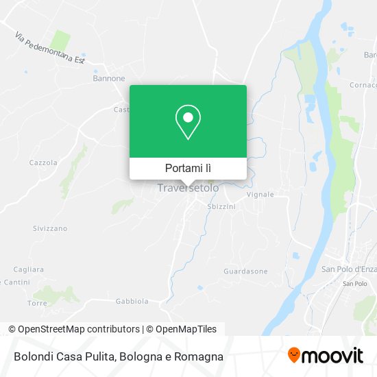 Mappa Bolondi Casa Pulita