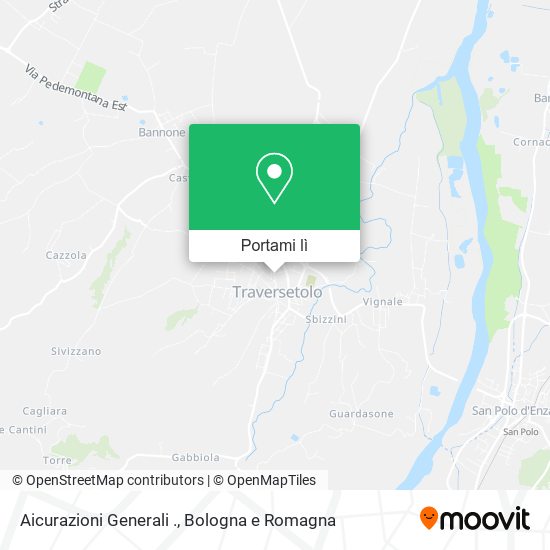 Mappa Aicurazioni Generali .