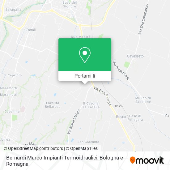 Mappa Bernardi Marco Impianti Termoidraulici