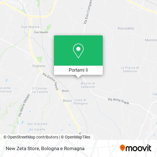 Mappa New Zeta Store