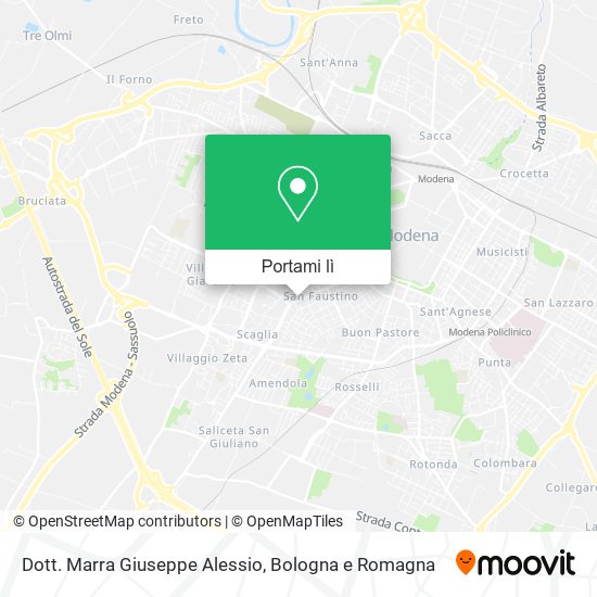 Mappa Dott. Marra Giuseppe Alessio