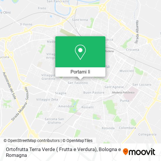 Mappa Ortofrutta Terra Verde ( Frutta e Verdura)
