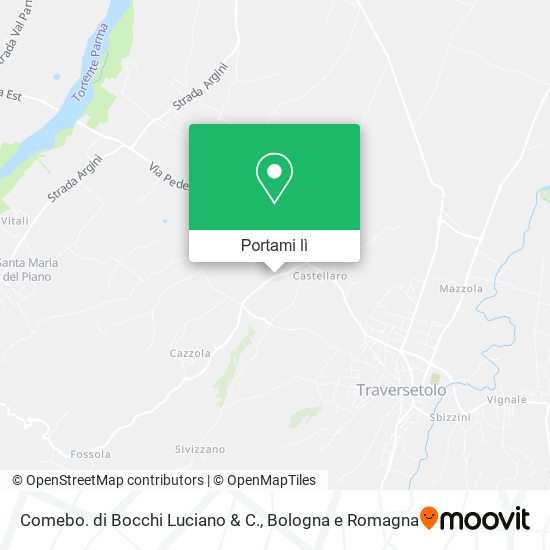 Mappa Comebo. di Bocchi Luciano & C.