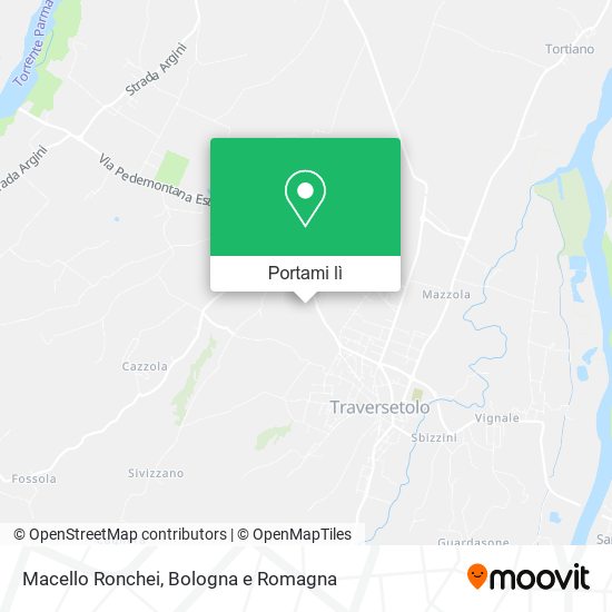 Mappa Macello Ronchei