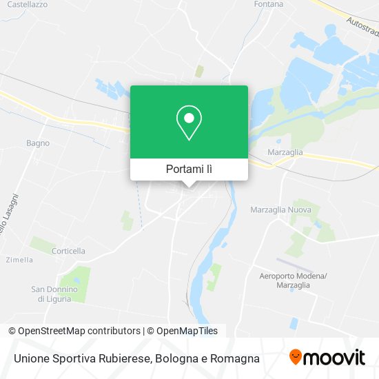 Mappa Unione Sportiva Rubierese