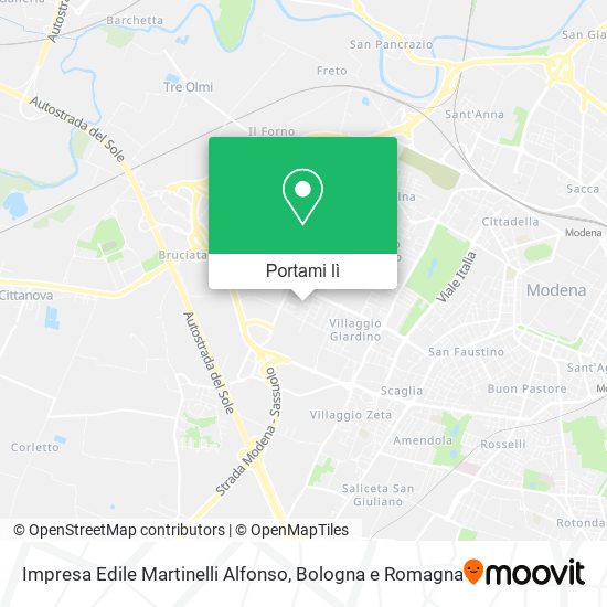 Mappa Impresa Edile Martinelli Alfonso