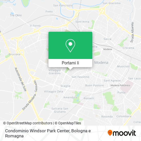 Mappa Condominio Windsor Park Center