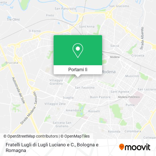 Mappa Fratelli Lugli di Lugli Luciano e C.