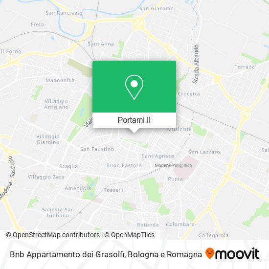 Mappa Bnb Appartamento dei Grasolfi