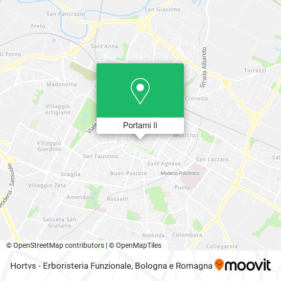 Mappa Hortvs - Erboristeria Funzionale