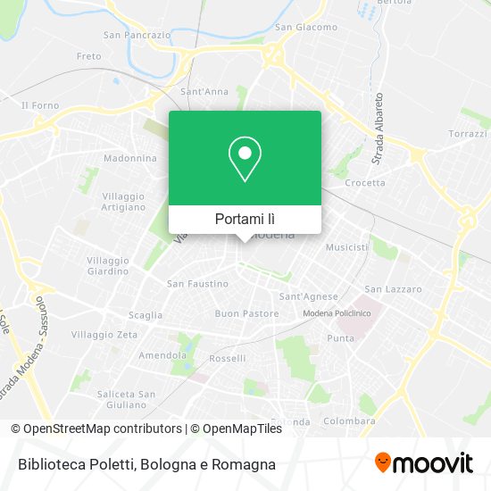 Mappa Biblioteca Poletti