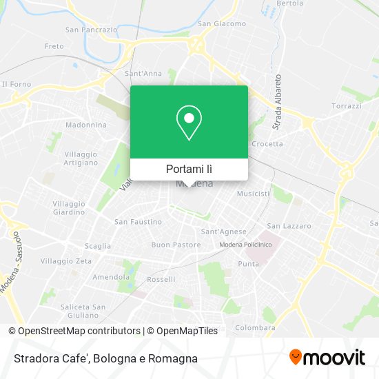 Mappa Stradora Cafe'