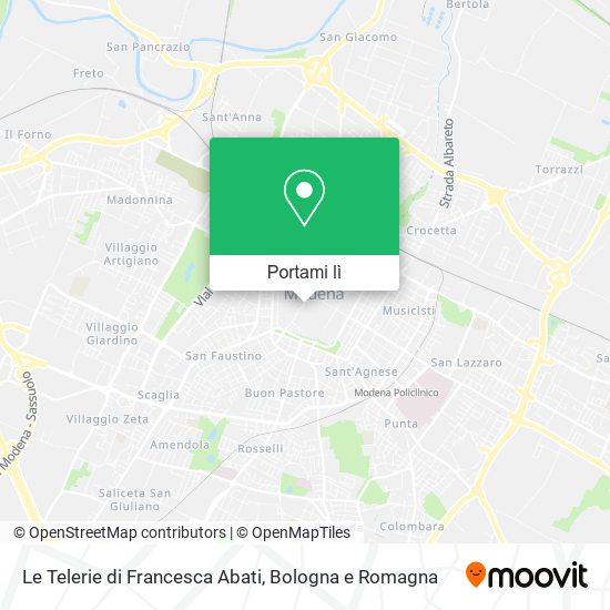 Mappa Le Telerie di Francesca Abati