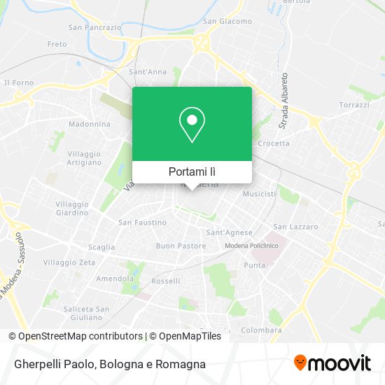 Mappa Gherpelli Paolo