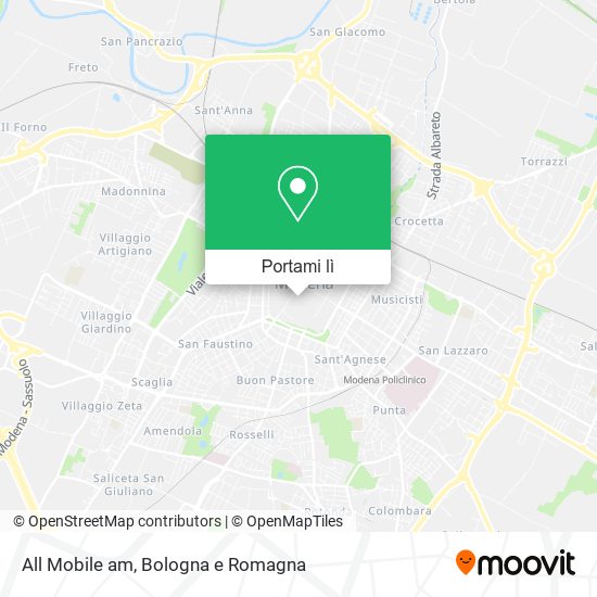Mappa All Mobile am