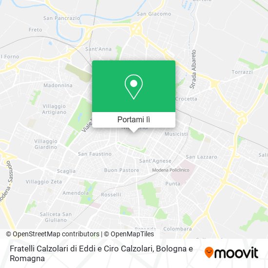 Mappa Fratelli Calzolari di Eddi e Ciro Calzolari