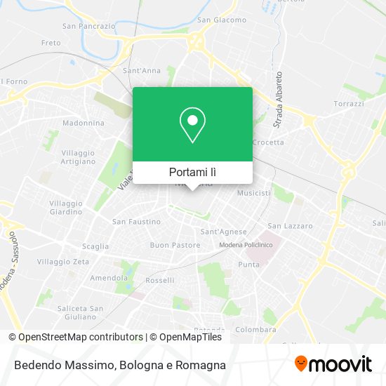 Mappa Bedendo Massimo