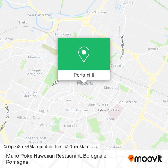 Mappa Mano Poké Hawaiian Restaurant