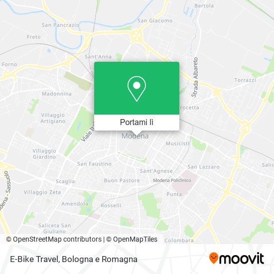 Mappa E-Bike Travel