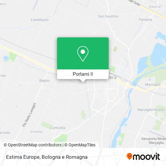 Mappa Estima Europe