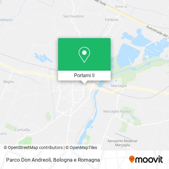 Mappa Parco Don Andreoli