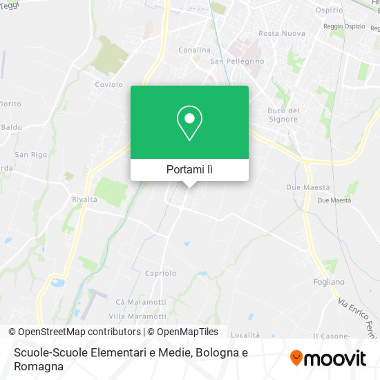 Mappa Scuole-Scuole Elementari e Medie