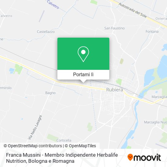 Mappa Franca Mussini - Membro Indipendente Herbalife Nutrition