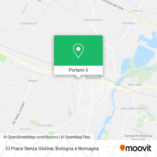 Mappa Ci Piace Senza Glutine