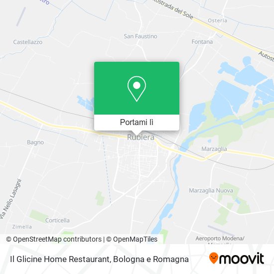 Mappa Il Glicine Home Restaurant