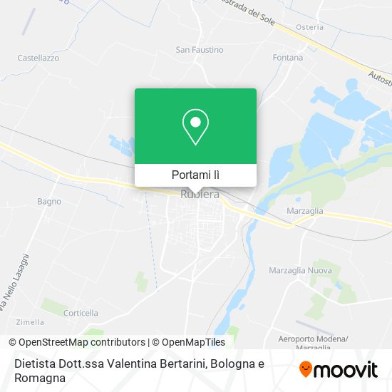 Mappa Dietista Dott.ssa Valentina Bertarini