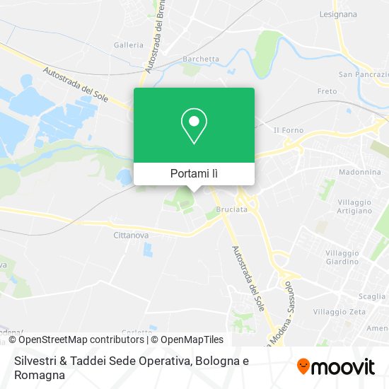 Mappa Silvestri & Taddei Sede Operativa