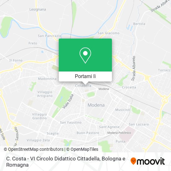 Mappa C. Costa - VI Circolo Didattico Cittadella