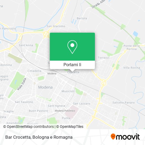 Mappa Bar Crocetta