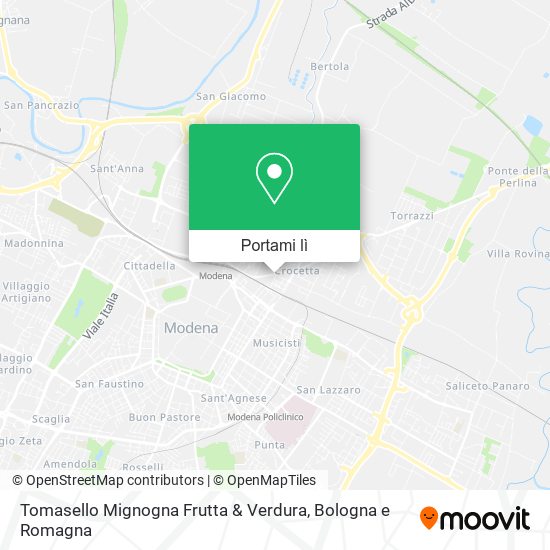 Mappa Tomasello Mignogna Frutta & Verdura