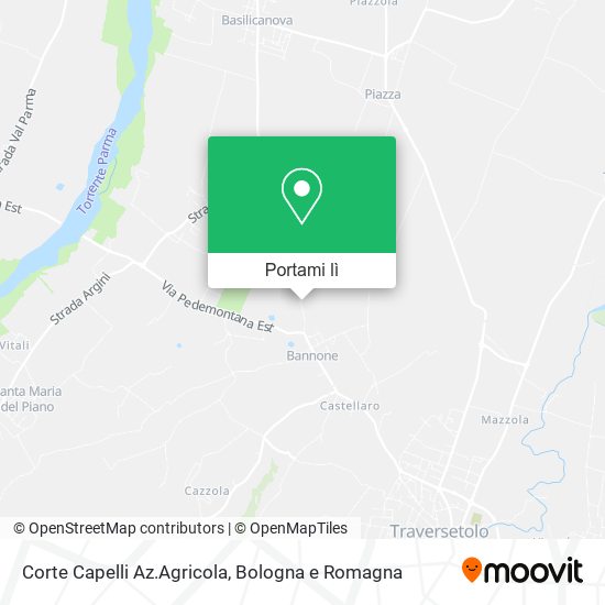Mappa Corte Capelli Az.Agricola