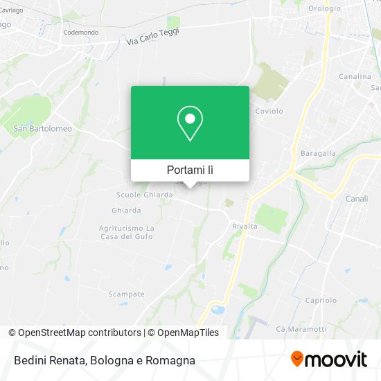 Mappa Bedini Renata