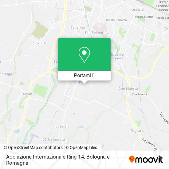 Mappa Aociazione Internazionale Ring 14